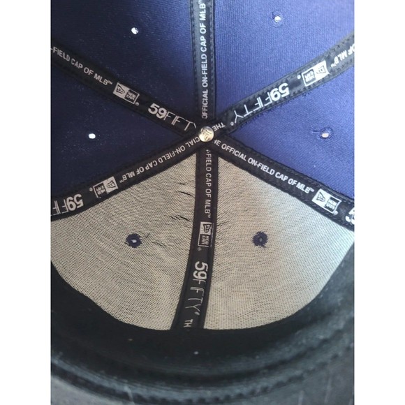 Milwaukee Brewers MIL MLB Authentic New Era 59FIFTY Fitted Cap 7 1/8 - 5950 Hat - Picture 9 of 12